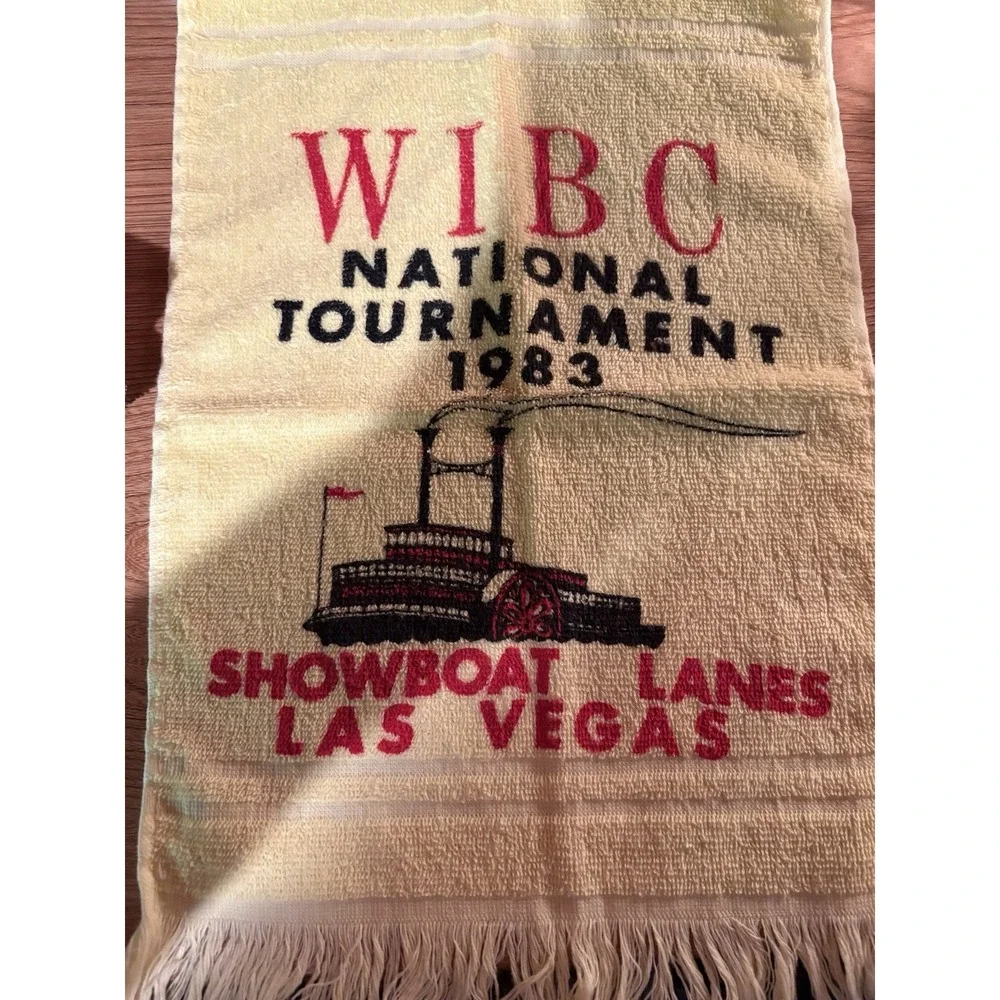 VTG Women's Bowling Association Ball/Hand Towel Lot (6) 70's & 80's CA & Nevada